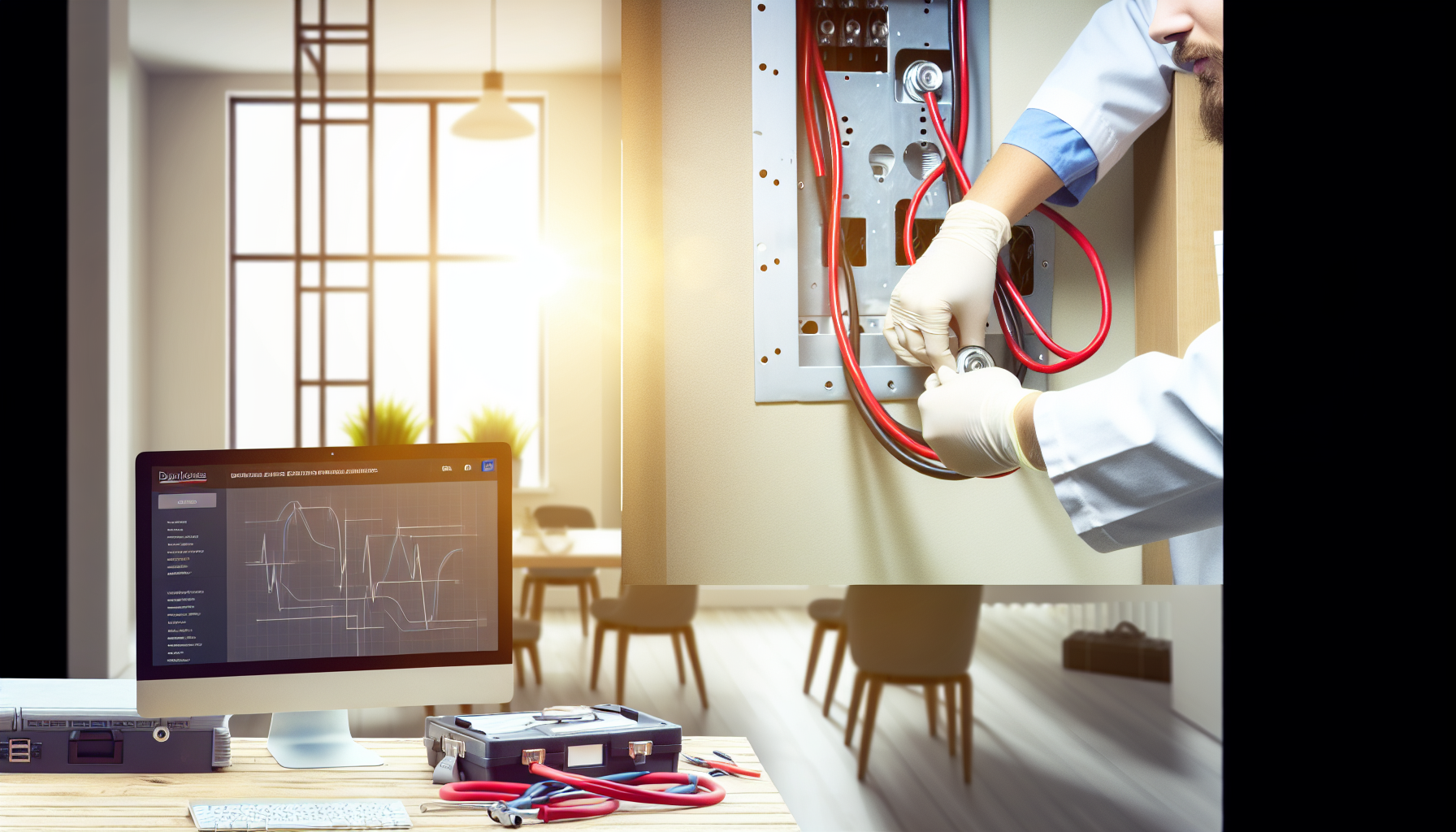 Ensuring reliable, redundant power for life-saving medical devices at home.